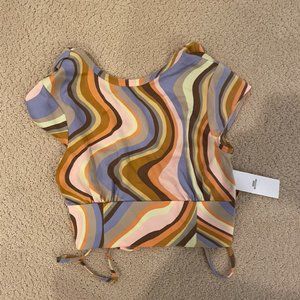 Urban Outfitters - Abstract Top - XS - NEW WITH TAGS